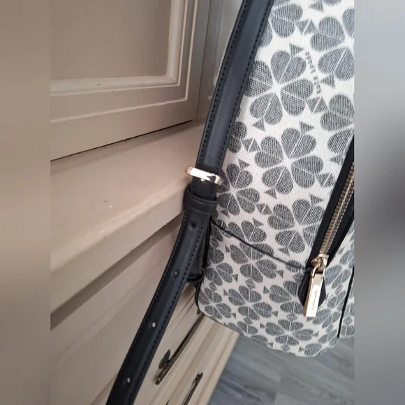 NWT Kate Spade Gray Spades Mini Backpack - Picture 12 of 12